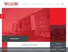 Tablet Screenshot of galeriawyszkow.pl